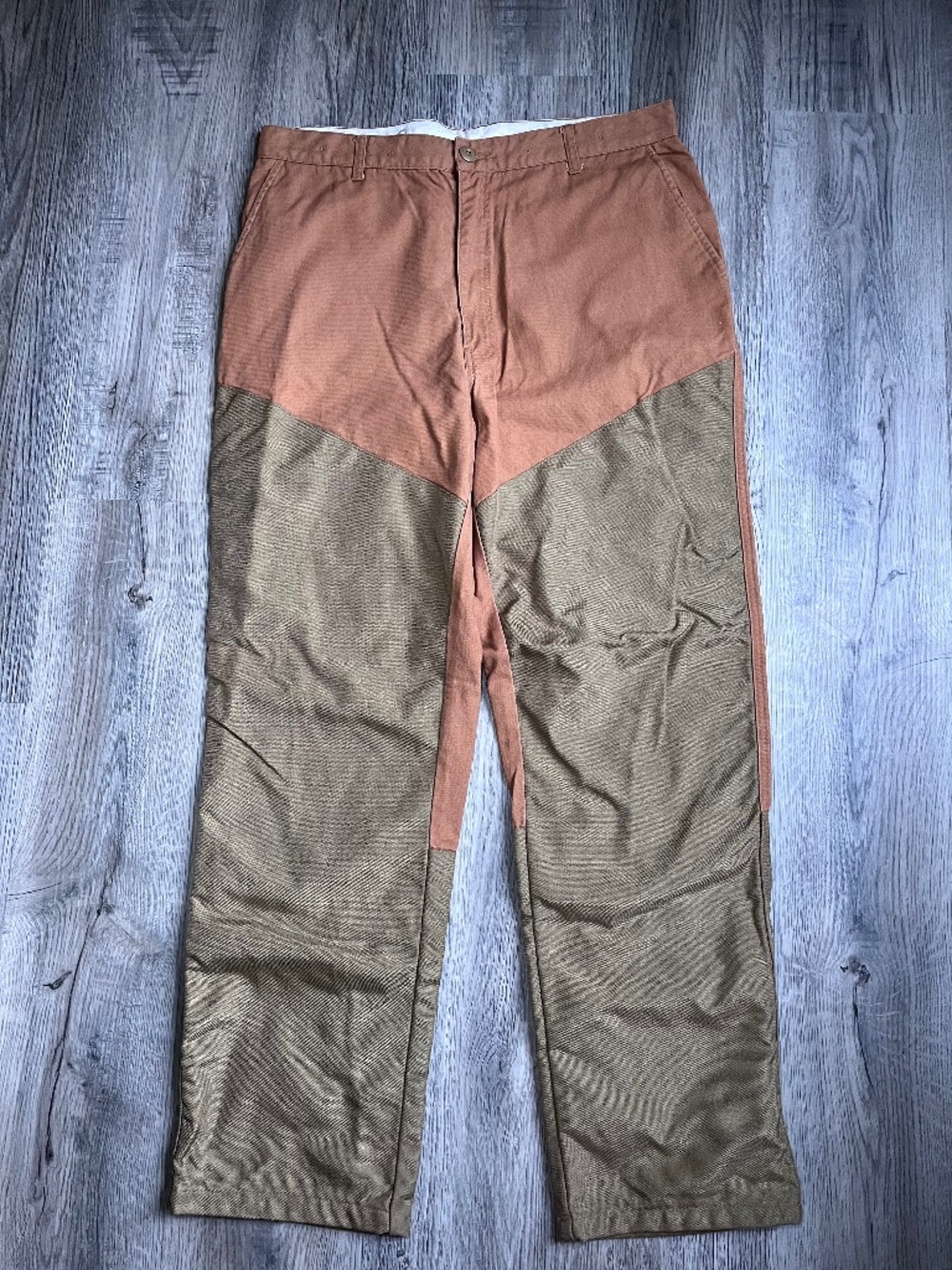 Cabelas Pants Mens 36 r hunting Two Tone Reinforced Tan Brown Utilitycore Brush
